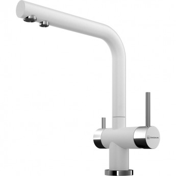 Смеситель OMOIKIRI NAGANO-WH-P латунь/белый Смеситель OMOIKIRI NAGANO-WH-P латунь/белый